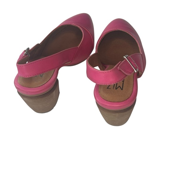Miz Mooz Leather Slingback Pumps -Aurora Fuchsia EU 39 (US 8.5-9) - Picture 3 of 9